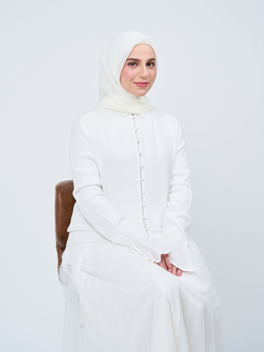 [As-Is] HoodX in Ivory White