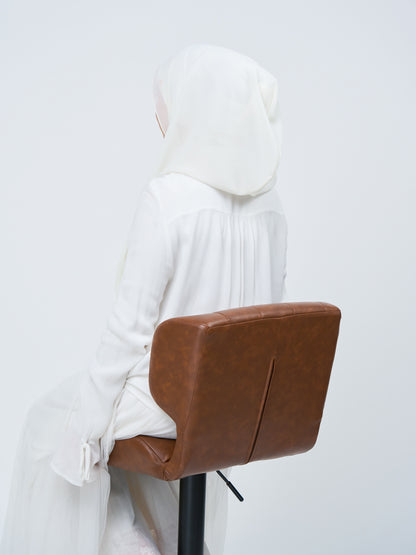 HoodX in Ivory White