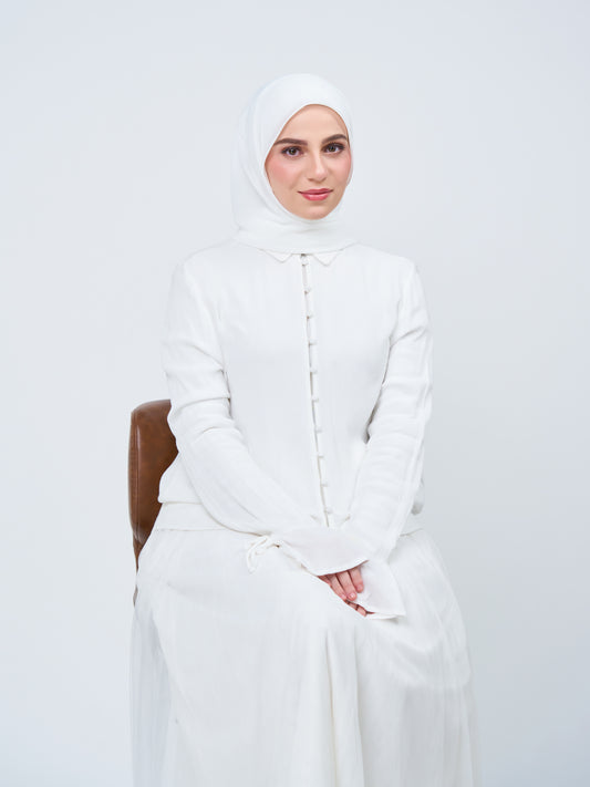 [As-Is] HoodX in Bridal White