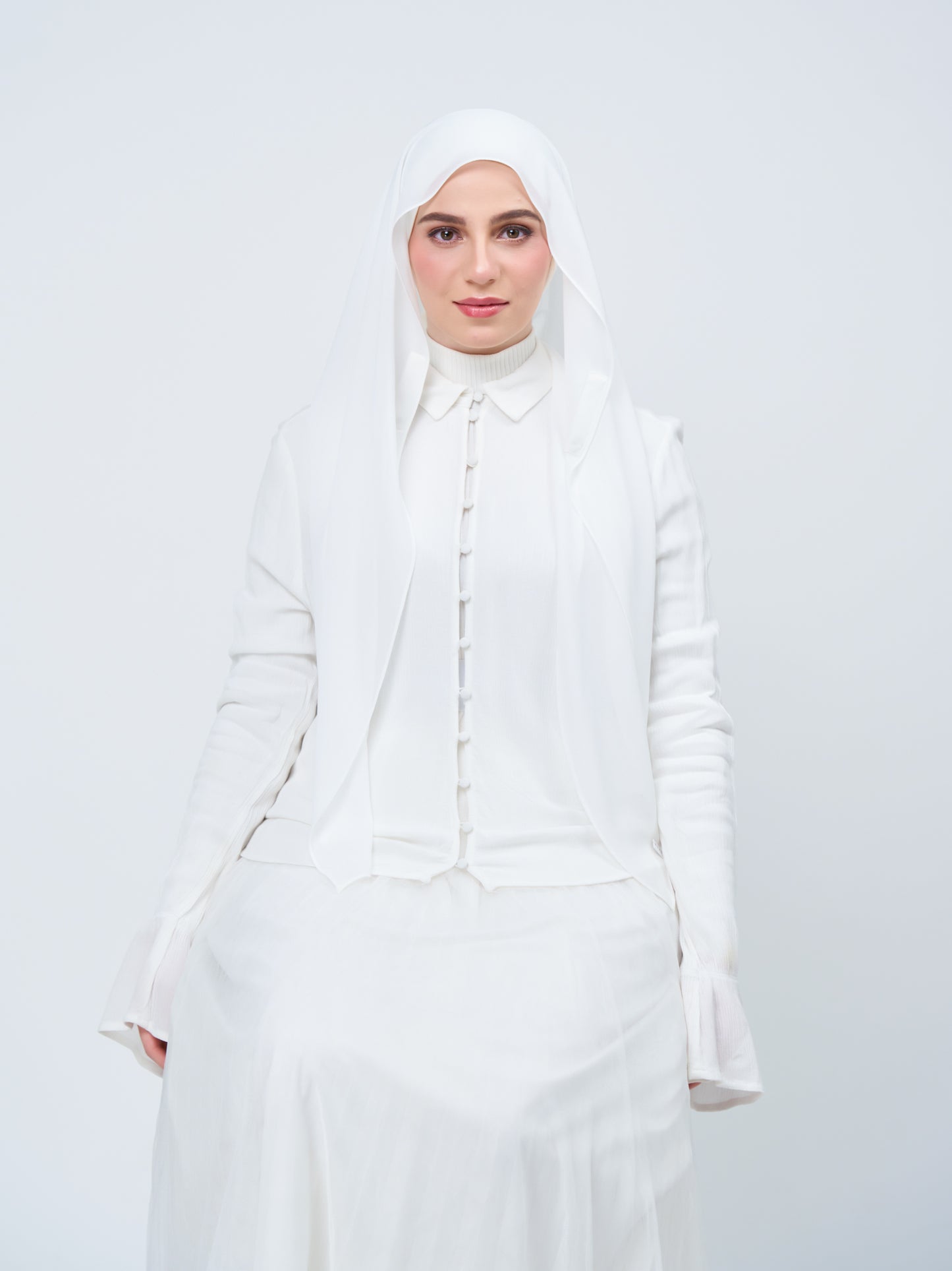 [★New] HoodX in Bridal White