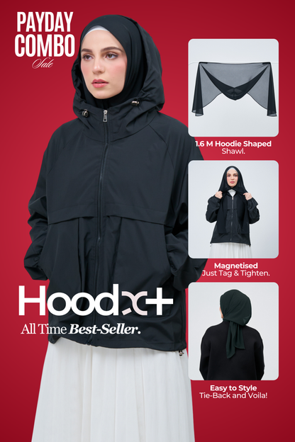 Set HoodX+ Plus Combo 01