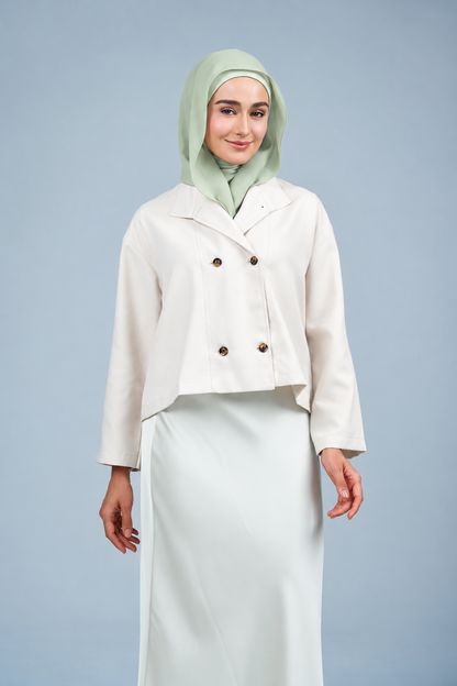 HoodXpress | Cotton Linen in Pastel Green