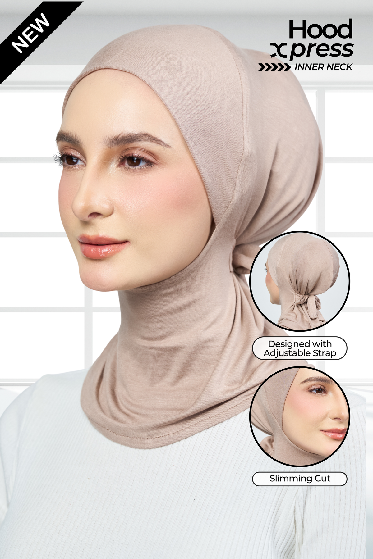 Inner HoodXpress in Elegant Brown