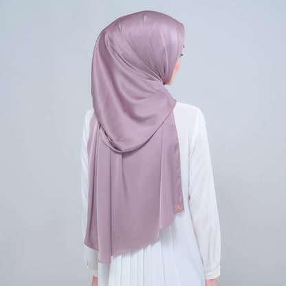 [As-Is] Instant Tag n' Go Shawl l Satin Silk in Thistle 2.0