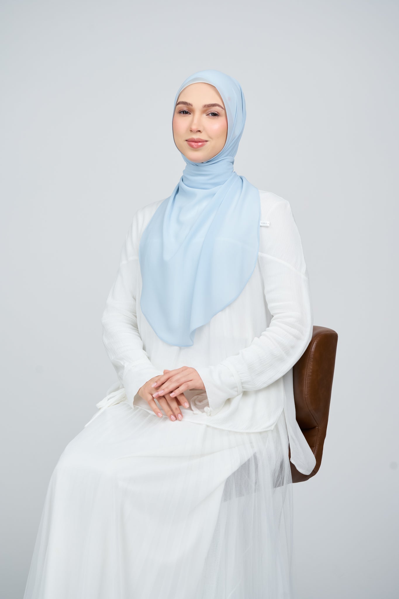 HoodX⁺Plus Curve in Ice Blue