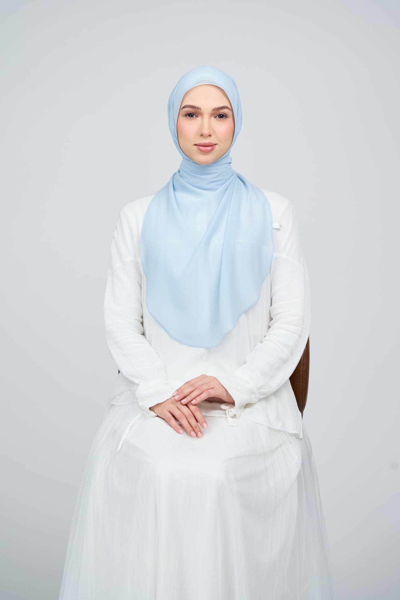 HoodX⁺Plus Curve in Ice Blue