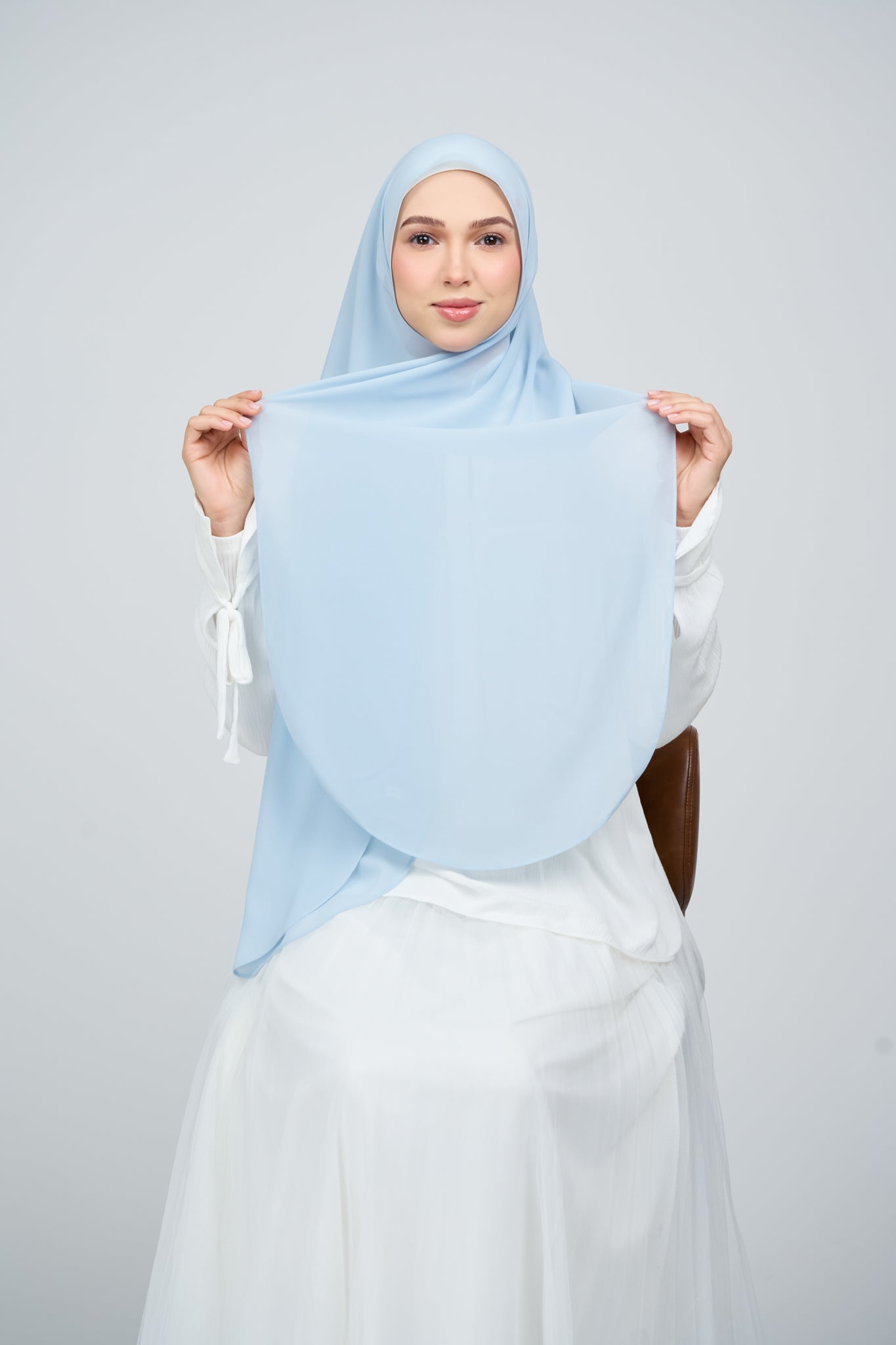 HoodX⁺Plus Curve in Ice Blue