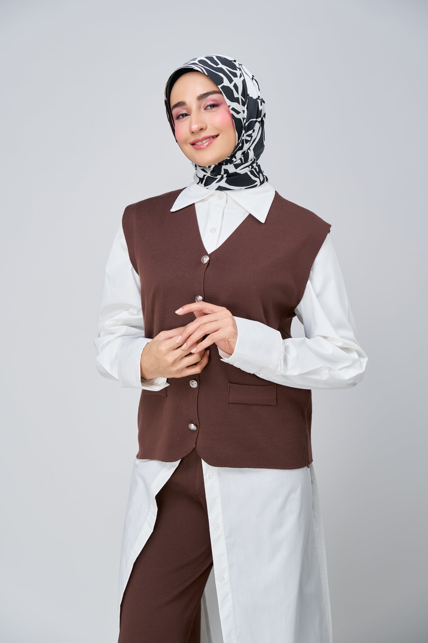 [★New] HoodX Printed Set in Imperial