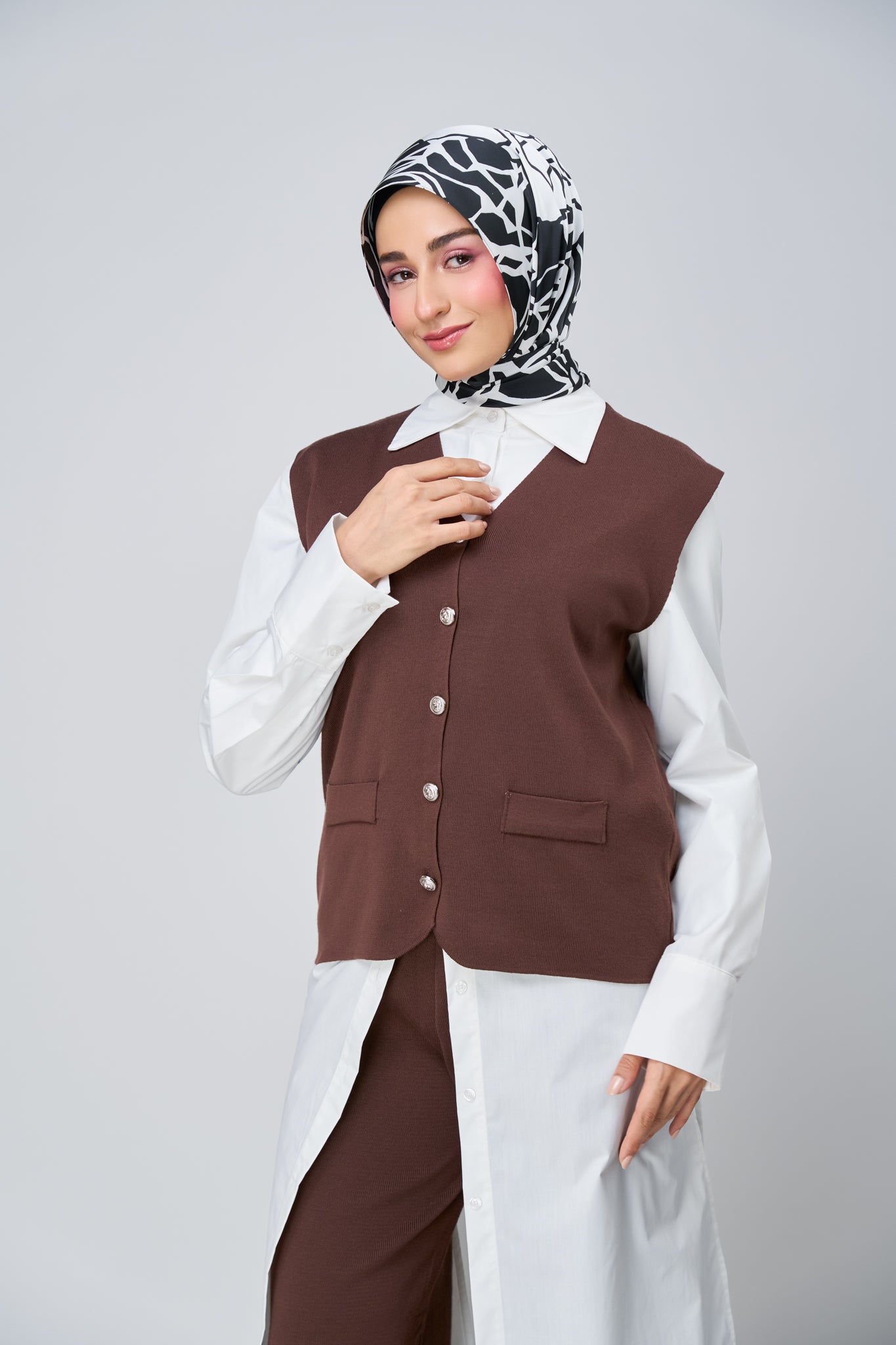 [★New] HoodX Printed Set in Imperial