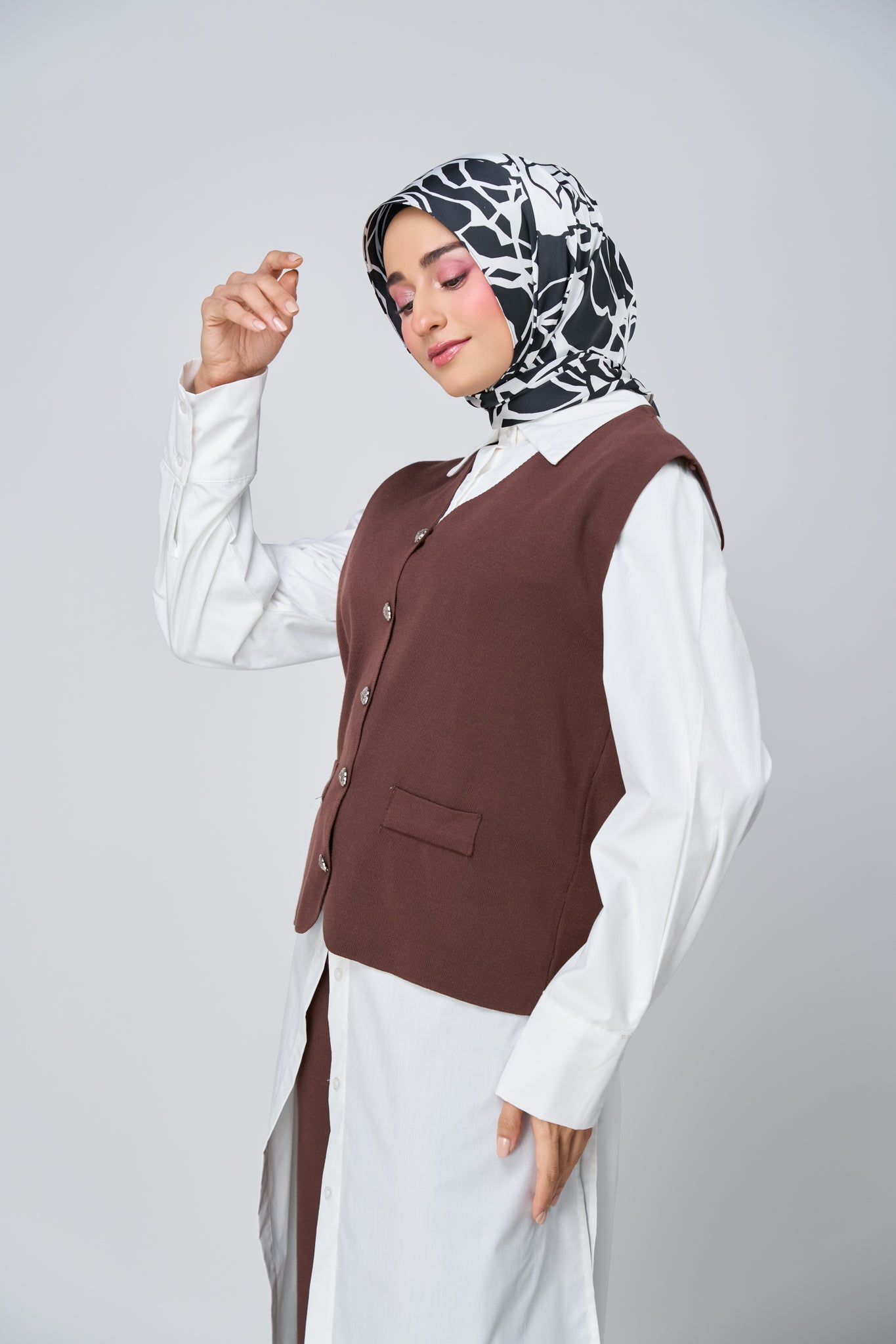 [★New] HoodX Printed Set in Imperial