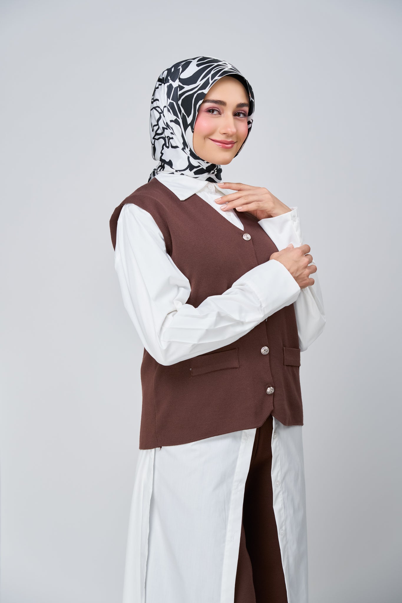 [★New] HoodX Printed Set in Imperial