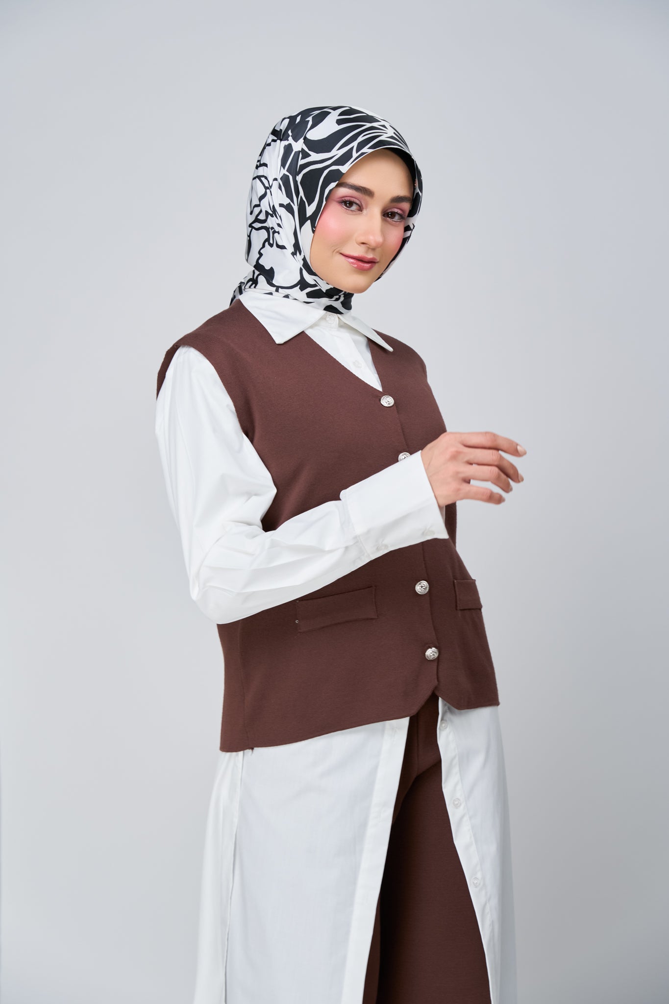 [★New] HoodX Printed Set in Imperial