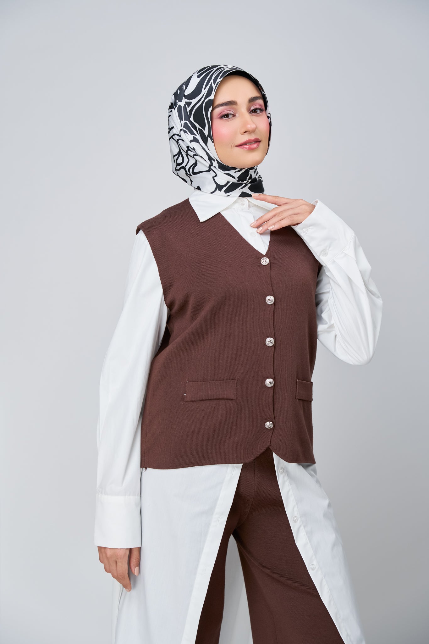 [★New] HoodX Printed Set in Imperial