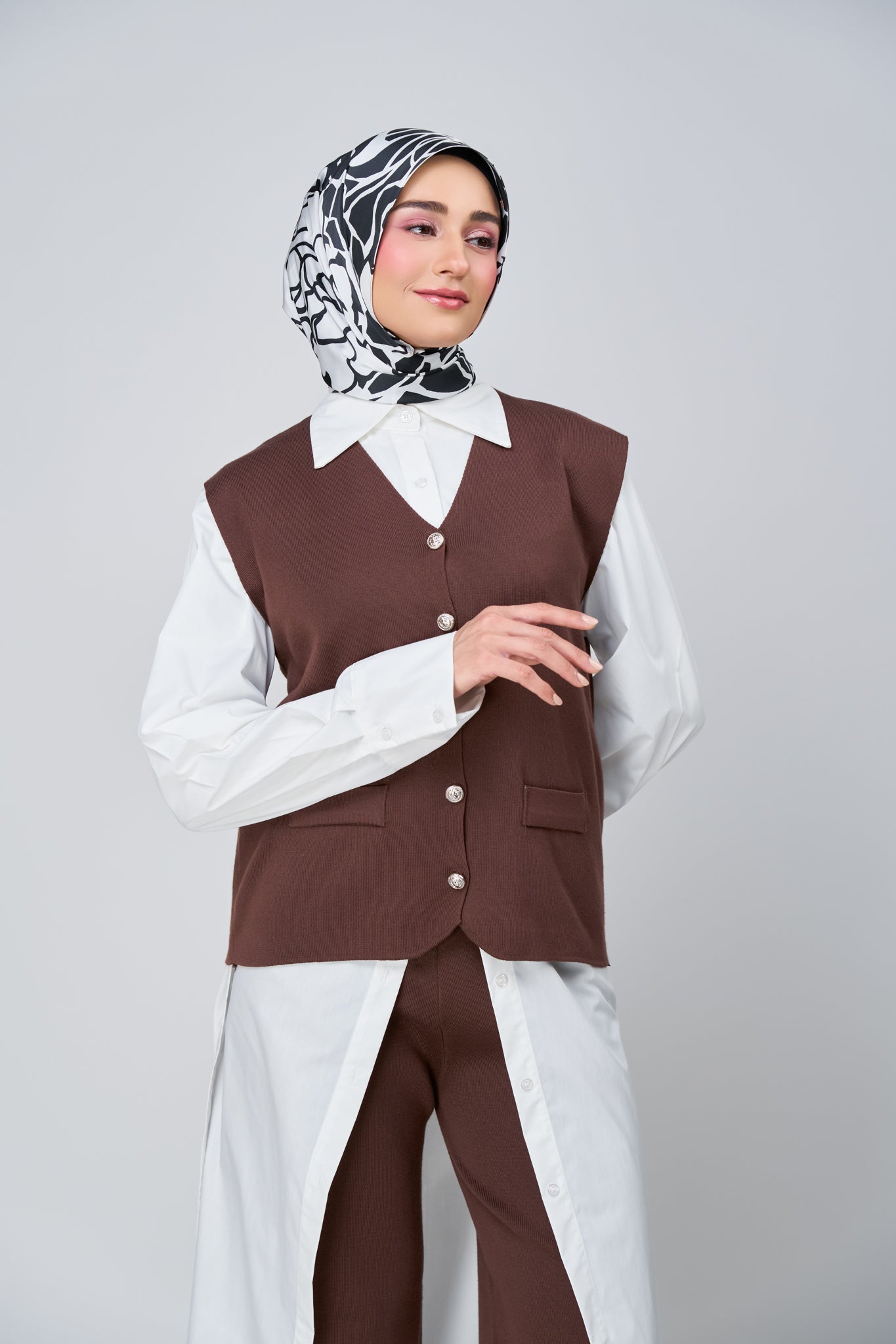 [★New] HoodX Printed Set in Imperial