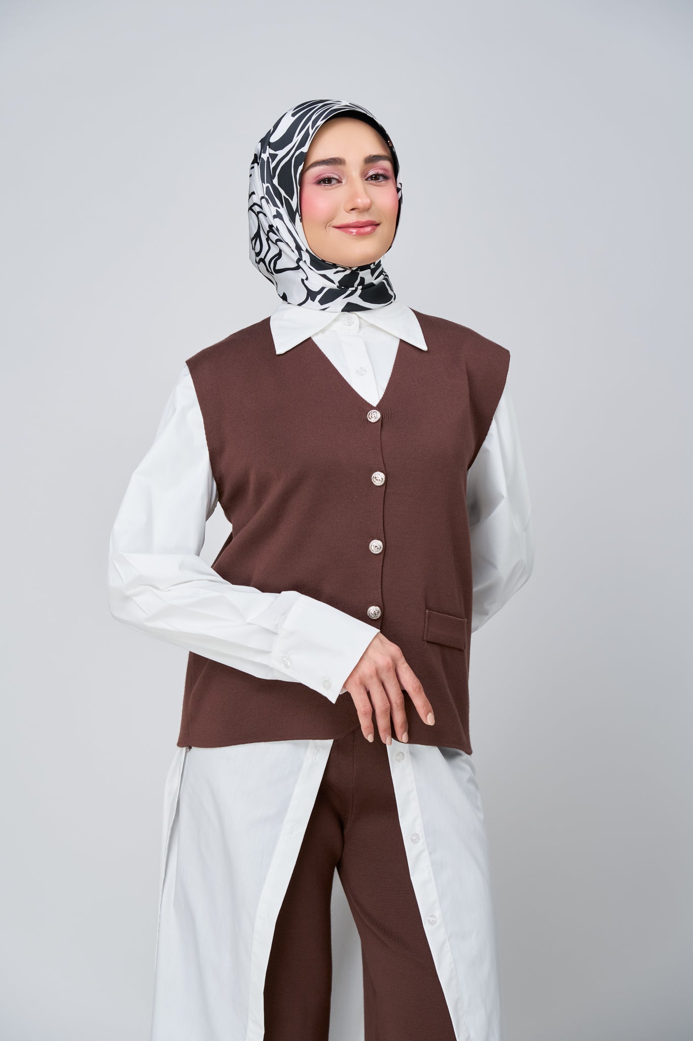 [★New] HoodX Printed Set in Imperial