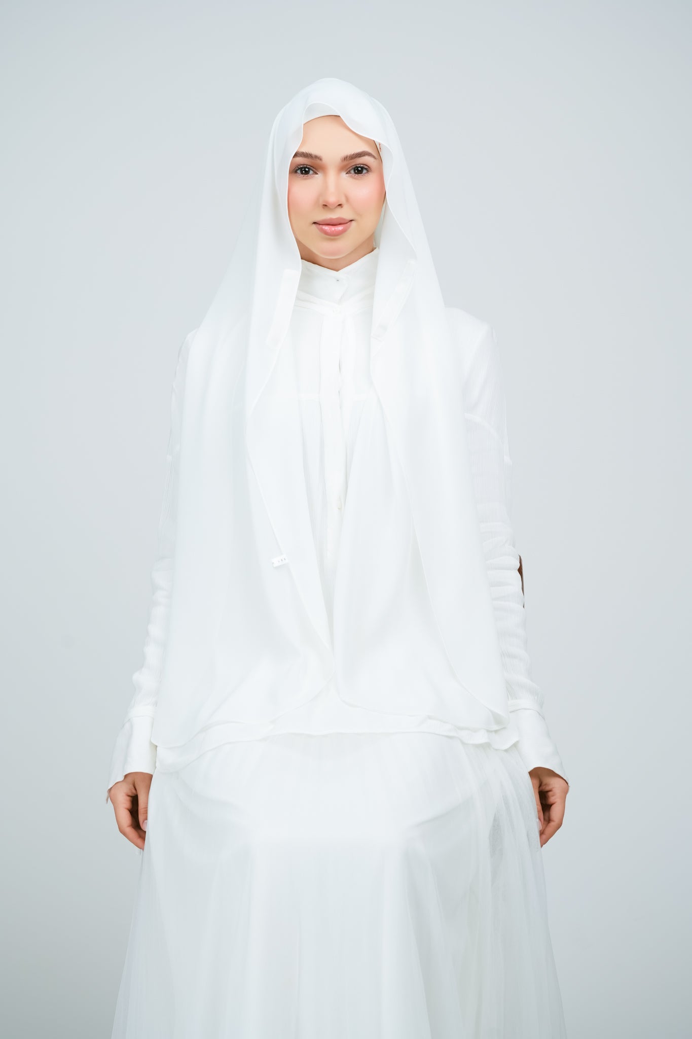 HoodX⁺Plus Curve in Bridal White