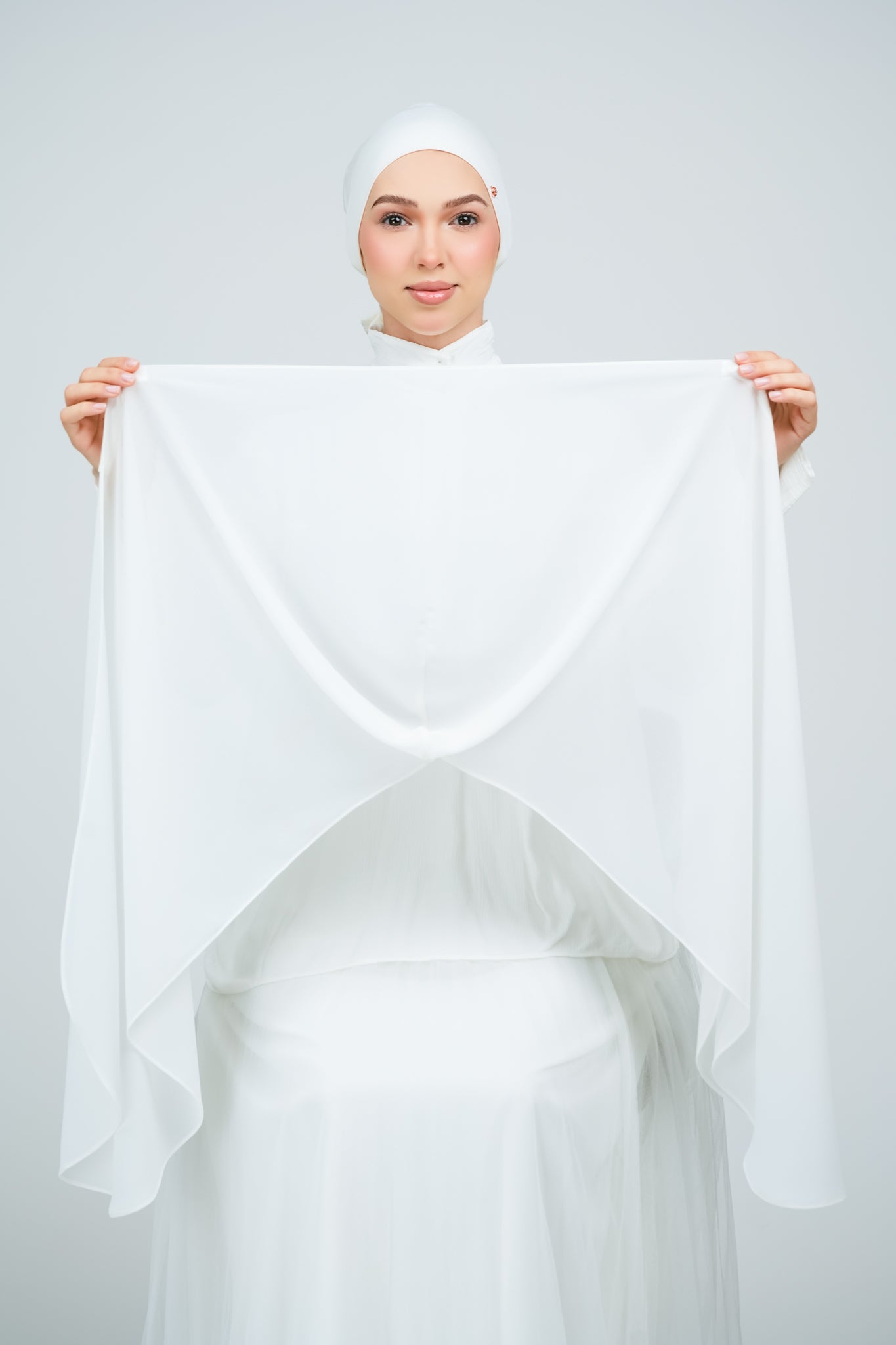 HoodX⁺Plus Curve in Bridal White