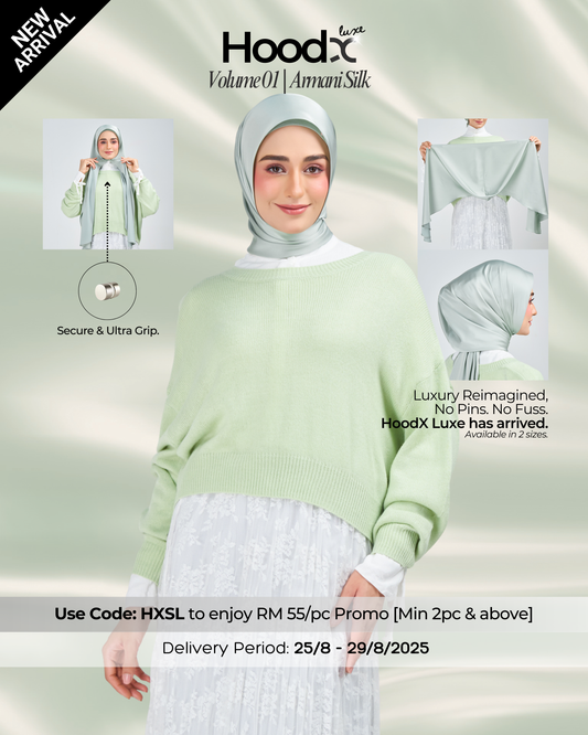 [★New] HoodX Luxe in Jade