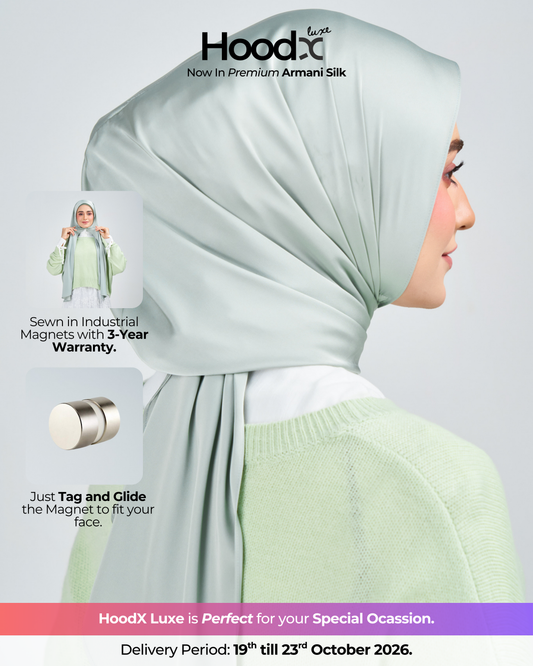 HoodX Luxe in Jade
