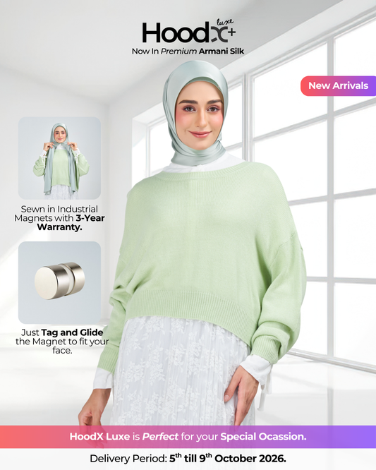 HoodX⁺Plus Luxe in Jade