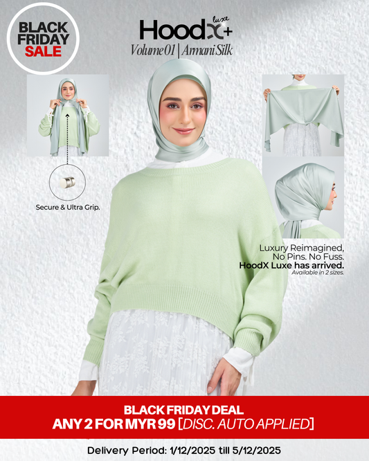 [BFS] HoodX⁺Plus Luxe in Jade