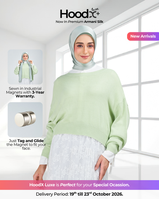 HoodX⁺Plus Luxe in Jade