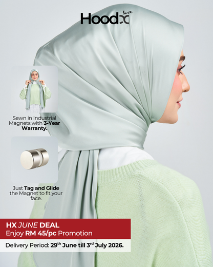 HoodX Luxe in Jade