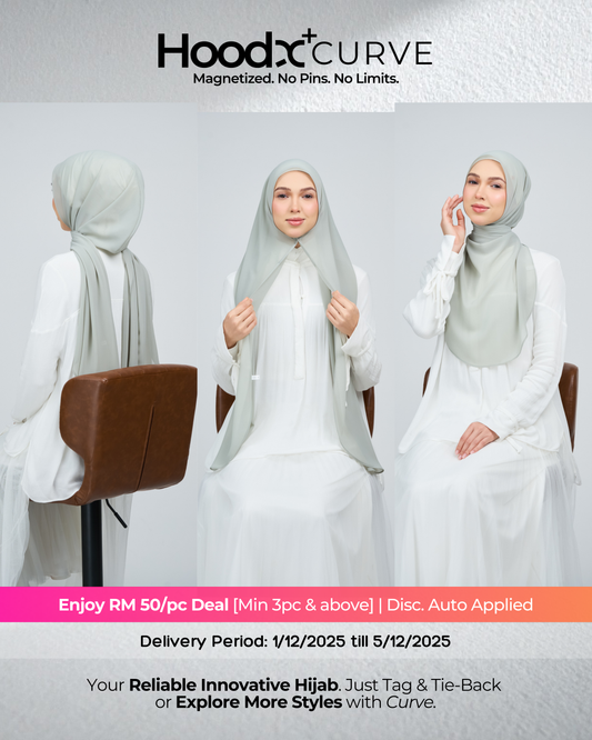 HoodX⁺Plus Curve in Jade