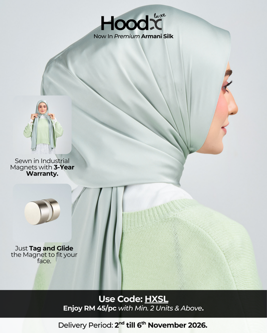 HoodX Luxe in Jade