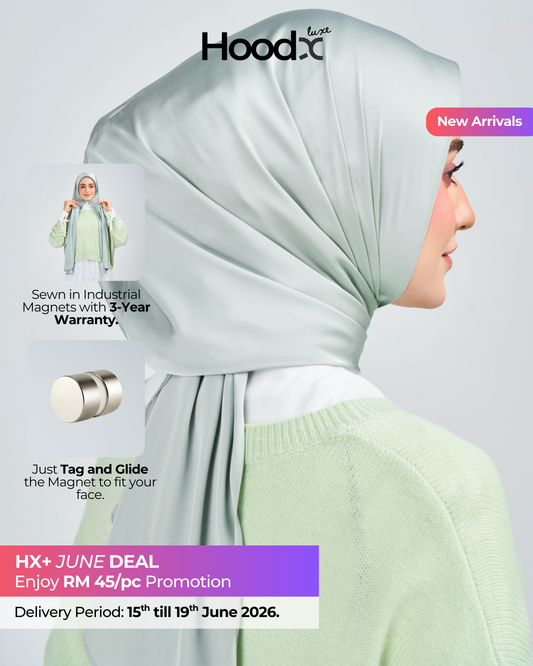 HoodX Luxe in Jade