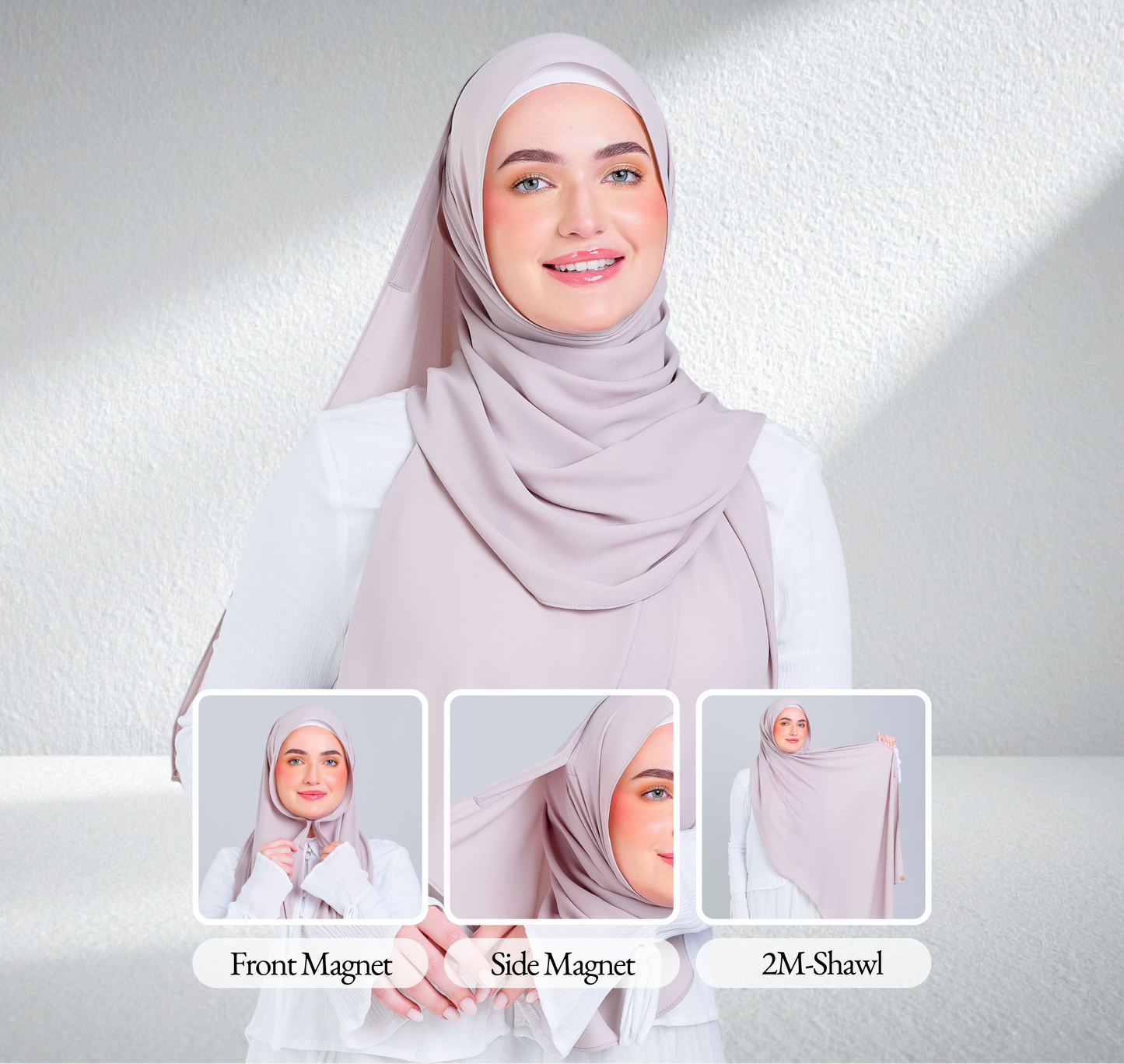[8.8 MARKDOWN] Tag n' Go Max [2M] | Premium Korean Chiffon in Khaki