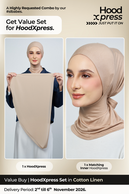HoodXpress in Light Fawn
