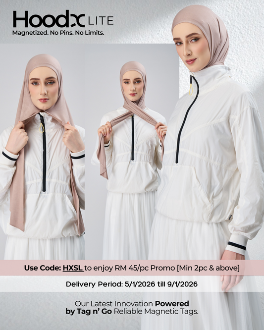 HoodX Lite in Light Mocha