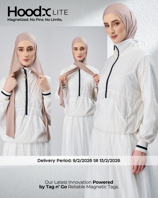 HoodX Lite in Light Mocha