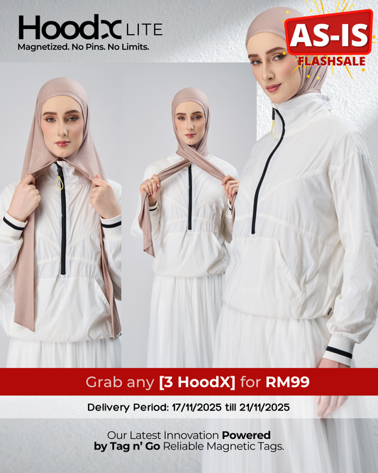 [As-Is] HoodX Lite in Light Mocha