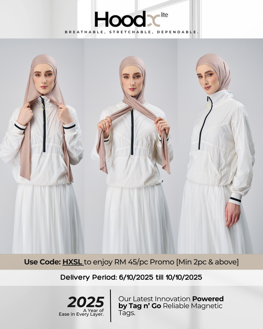 [★New] HoodX Lite in Light Mocha