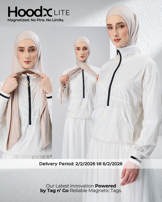 HoodX Lite in Light Taupe