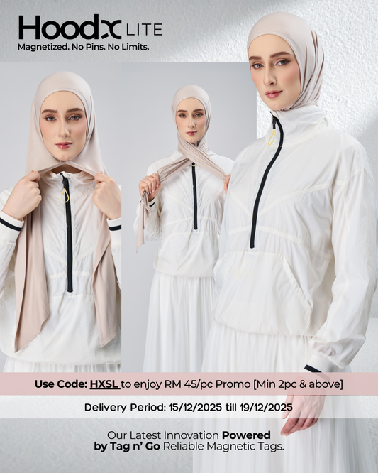 [★New] HoodX Lite in Light Taupe