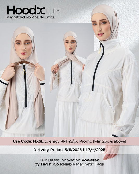 [★New] HoodX Lite in Light Taupe