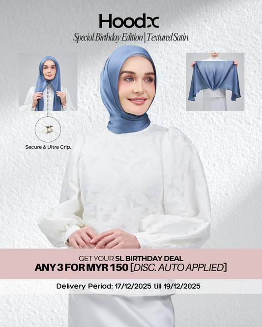 HoodX B.E in Lapis Blue