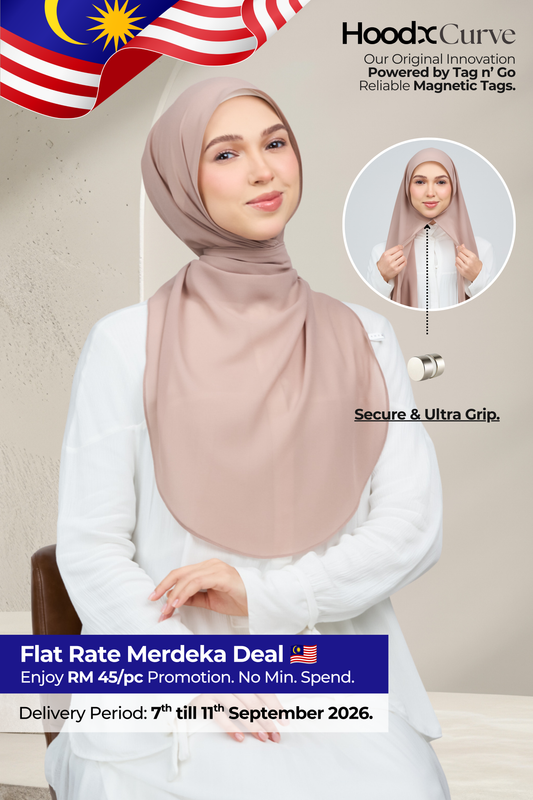 HoodX Curve in Latte