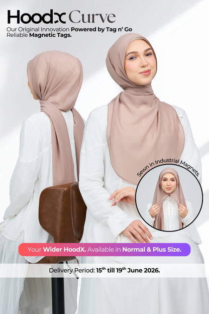HoodX Curve in Latte
