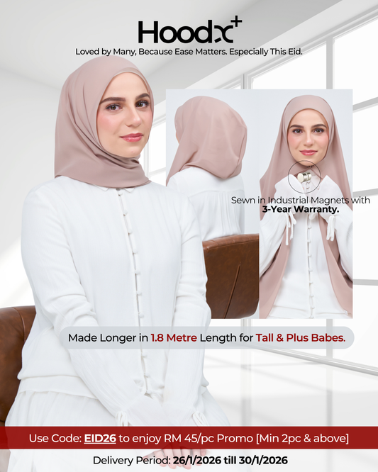 HoodX⁺Plus in Latte