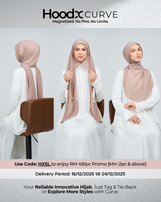 HoodX Curve in Latte