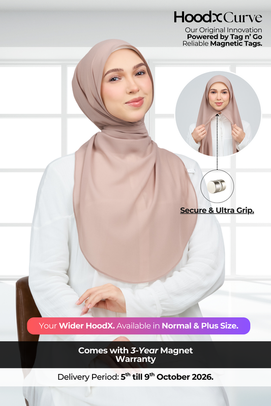 HoodX Curve in Latte