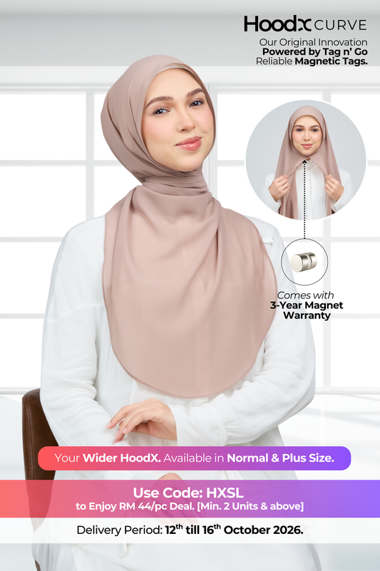 HoodX Curve in Latte
