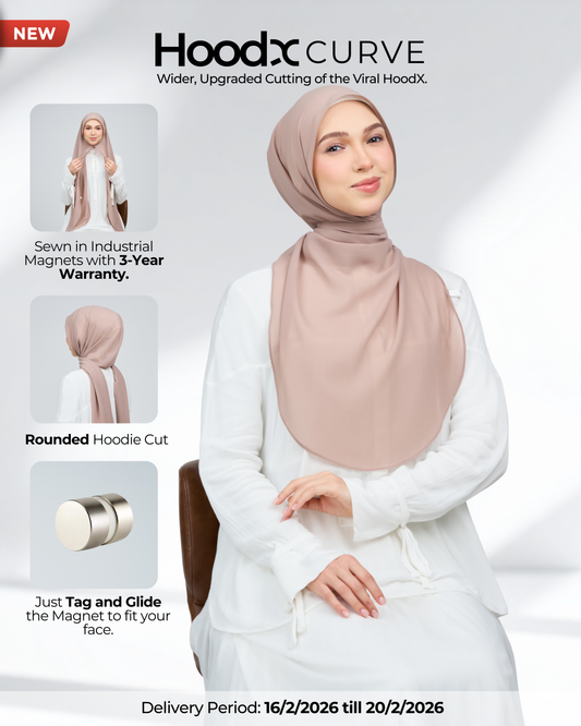 HoodX Curve in Latte