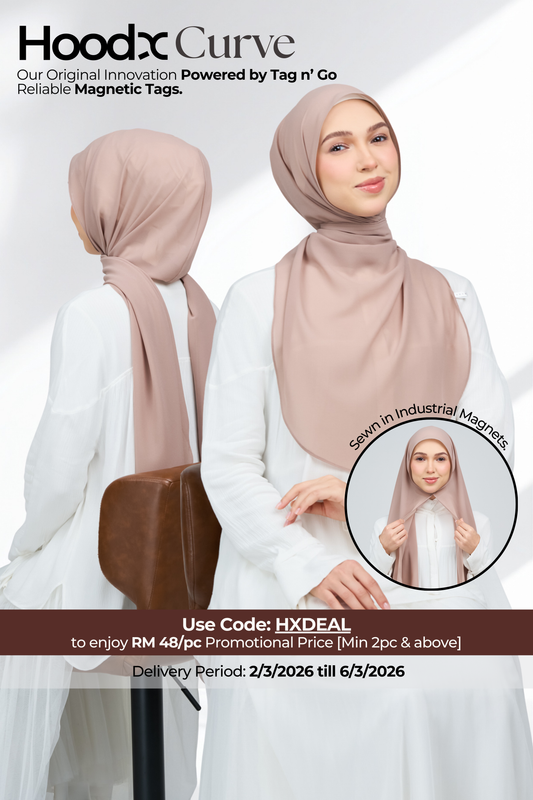 HoodX Curve in Latte