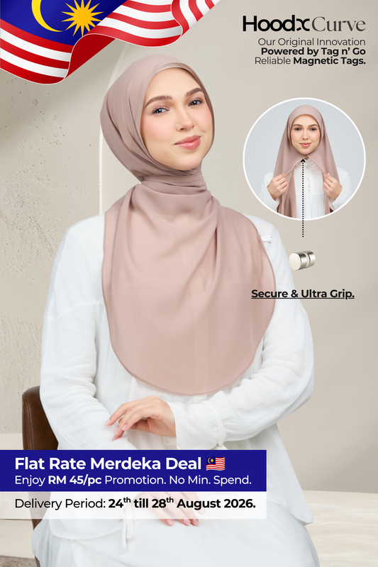 HoodX Curve in Latte
