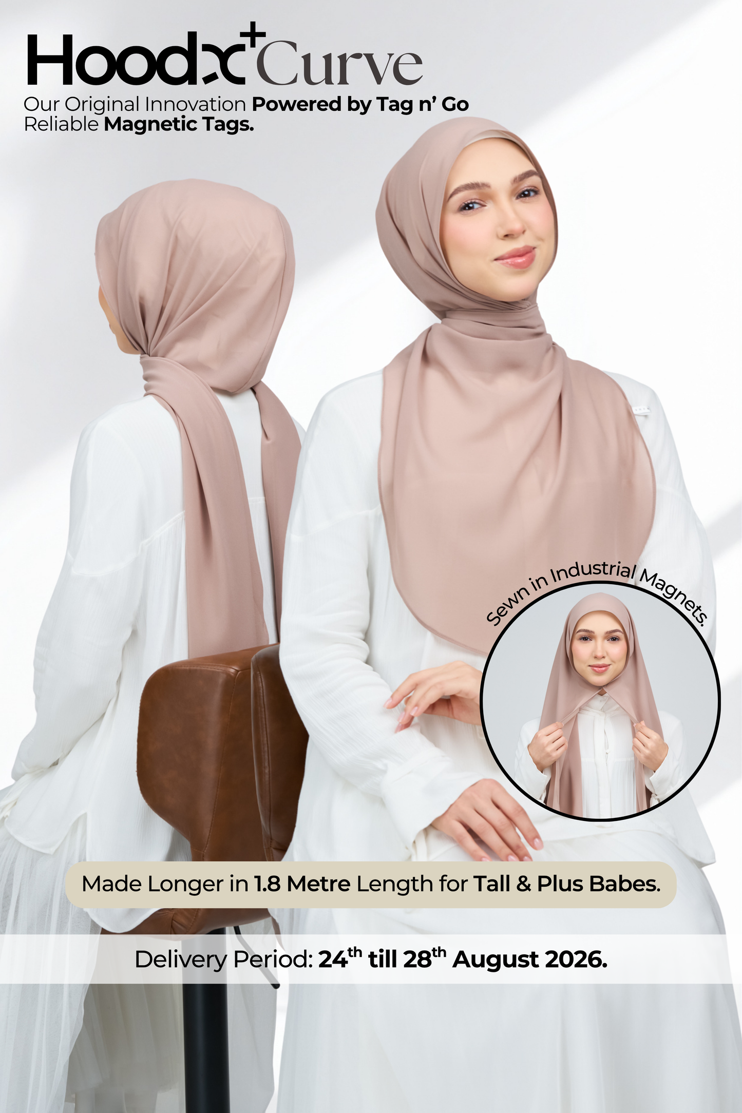 HoodX Curve in Latte